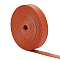 4M Flat Imitation Leather Cord, for Bag Strap Making, Sienna, 18x1.8mm, about 4.37 Yards(4m)/Roll