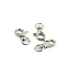 Zinc Alloy Swivel Clasps, Platinum, 30mm