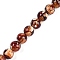 Synthetic Amber Beads Strands, Round, Coconut Brown, 8mm, Hole: 1.2mm, about 50pcs/strand, 15.75''(40cm)