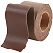 2M PVC Imitation Leather Ribbons, for Clothes, Bag Making, Camel, 50mm, about 2.19 Yards(2m)/Roll