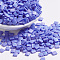 MIYUKI TILA Beads, Japanese Seed Beads, 2-Hole, (TL417L/FR) Matte Opaque Periwinkle AB, 5x5x1.9mm, Hole: 0.8mm, about 590pcs/50g