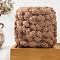 Coarse Polyester Ball Yarn, for DIY Material Blanket Cushion, Tan, 13~29mm, about 43.74 Yards(40m)/Skein