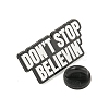 Don't Stop Believin Alloy Badges JEWB-M041-02F-3