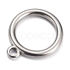 304 Stainless Steel Toggle Clasps Parts X-STAS-H140-15P-2