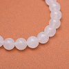 Round Natural White Jade Bead Strands G-R345-10mm-06-2