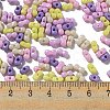 Opaque Baking Paint Glass Seed Beads SEED-K009-01A-27-4