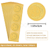 Self Adhesive Gold Foil Embossed Stickers DIY-WH0211-144-2