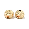 Rack Plating Alloy Beads PALLOY-D004-06LG-3