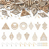 DIY Geometry Earring Making Kit DIY-TA0005-46-9