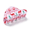 Christmas Theme PVC Claw Hair Clips PHAR-C001-01C-2