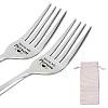 CREATCABIN 2Pcs 410 Stainless Steel Forks AJEW-CN0001-25D-1