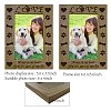 Pet Theme Rectangle Wooden Photo Frames AJEW-WH0292-012-2