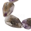 Natural Amethyst Beads Strands G-P548-B08-01-3