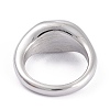 Tarnish Resistant Unisex 304 Stainless Steel Finger Rings RJEW-K233-11B-P-2