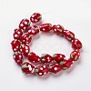 Handmade Lampwork 3D Strawberry Beads X-LAMP-R109A-15-3