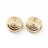 Rack Plating Alloy Beads PALLOY-D004-12LG-2