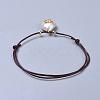 Cowhide Leather Cord Bracelets BJEW-JB04352-M-6