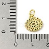 Brass Micro Pave Cubic Zirconia Charms KK-M283-15H-02-3