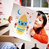 Large Plastic Reusable Drawing Painting Stencils Templates DIY-WH0202-404-5