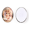 Glass Cabochons GGLA-T004-01J-2