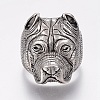 304 Stainless Steel Puppy Finger Rings RJEW-G091-12-2