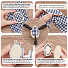   16 Sets 4 Style Unfinished Wood Pendant & Cutout Set WOOD-PH0009-51-6