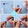 DIY 3D Flower Stud Earring Making Kit DIY-SZ0008-55-5