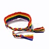 Rainbow Pride Bracelet BJEW-F419-06-3