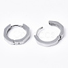 304 Stainless Steel Huggie Hoop Earrings X-EJEW-N016-003-3