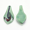 Handmade Dichroic Glass Big Pendants DICH-X031-M-4