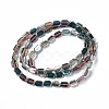 Electroplate Glass Beads Strands EGLA-L042-HR01-2