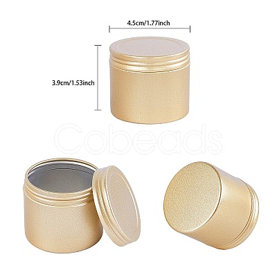 Round Aluminium Tin Cans CON-BC0006-53-1