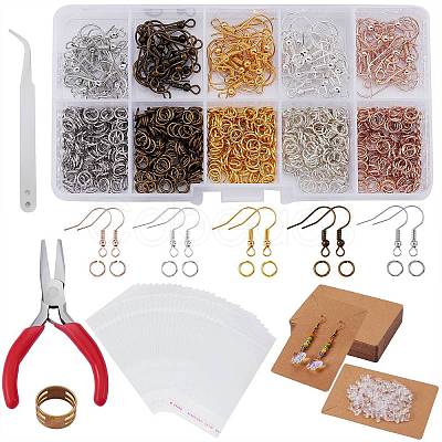 DIY Earring Making Finding Kit DIY-SZ0007-85-1