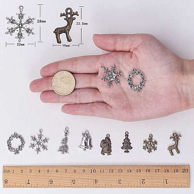 SUNNYCLUE Tibetan Style Alloy Pendants TIBE-SC0002-06-1