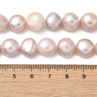 Natural Cultured Freshwater Pearl Beads Strands PEAR-A006-13D-1