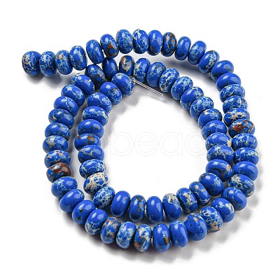 Synthetic Imperial Jasper Dyed Beads Strands G-D077-E01-01A-1