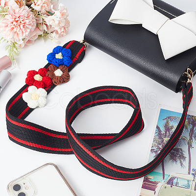 Polycotton Wide Bag Straps DIY-WH0304-697C-1