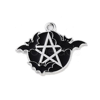 Halloween Alloy Enamel Pendants FIND-B036-03A-1