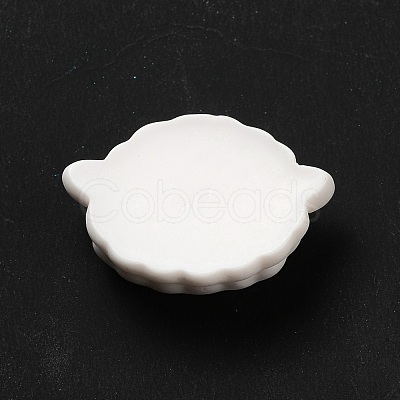 Opaque Resin Cabochons RESI-C013-02-1