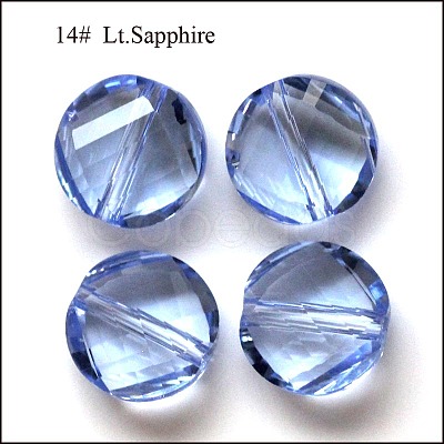 Imitation Austrian Crystal Beads SWAR-F057-10mm-14-1