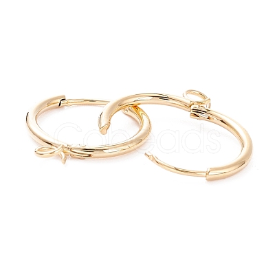 201 Stainless Steel Huggie Hoop Earring Findings STAS-P283-01P-G-1