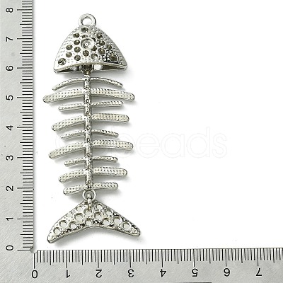 Alloy Rhinestone Pendant FIND-R146-09-1