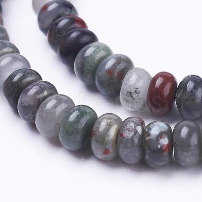 Natural Bloodstone Beads Strands G-F520-07-1