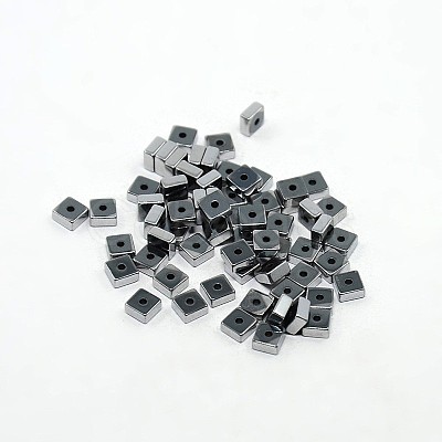 Electroplate Non-magnetic Synthetic Hematite Beads Strands G-J224D-02-1