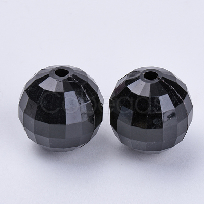 Transparent Acrylic Beads TACR-Q254-8mm-V72-1