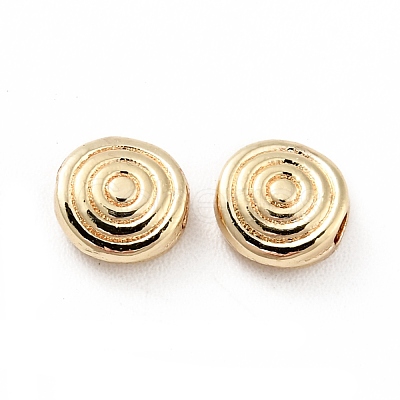 Rack Plating Alloy Beads PALLOY-D004-12LG-1