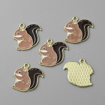 Alloy Enamel Pendants ENAM-WH0057-30B-1