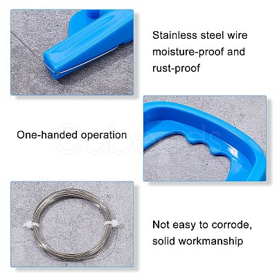 PandaHall Elite 1Pc Wire Clay Cutter TOOL-PH0001-44-1