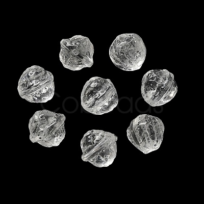 Transparent Glass Beads GLAA-D025-04B-1