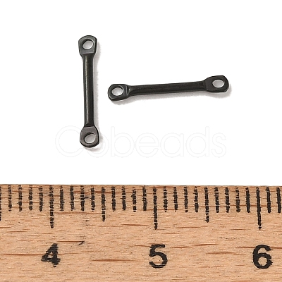 304 Stainless Steel Connector Charms STAS-Q323-04C-B-1